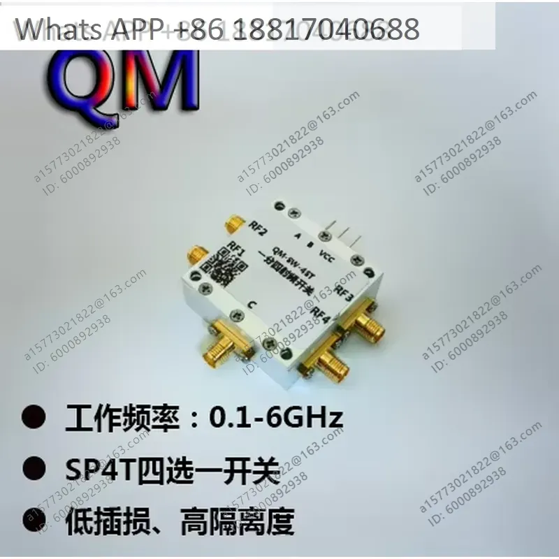 1PC for QM-SW-4ST 0.1-6 GHz SP - Qm Electronics & Repair Services Photos review and price