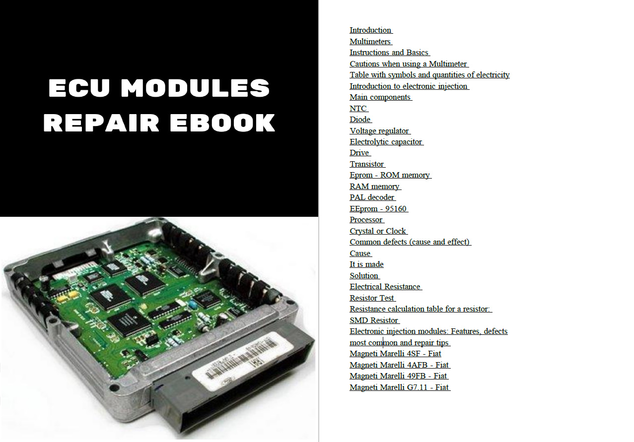 5 PCS ECU REPAIR Manuals Repai - Electronics Repair Guide review and price