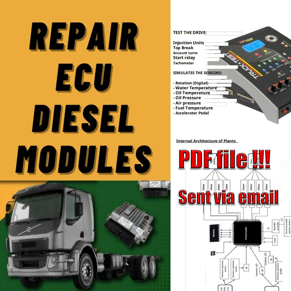 5 PCS ECU REPAIR Manuals E-BOO - Electronics Repair Guide review and price