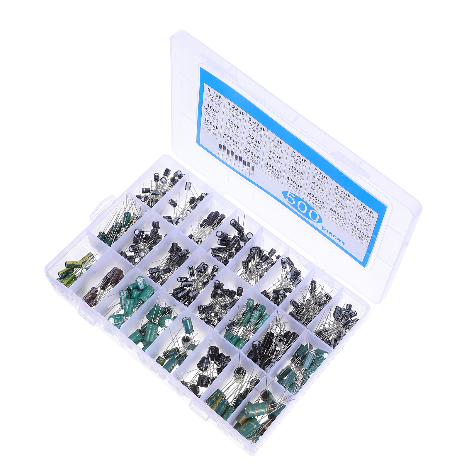 500Pcs Aluminum Electrolytic C - Repair Electronics review and price